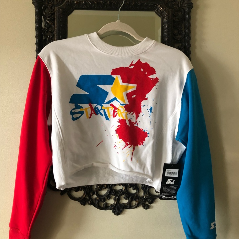 Starter Cropped Sweaters